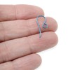 Hackberry Creek 10 Premium Turquoise Niobium Ear Wires - Blue