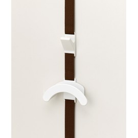 Like-it DH-05 Closet Entrance Door Backside Storage Hook (2 x Bag Hooks, 2 Normal Hooks), Brown, Compatible with Doors Up to 94.5 inches (240 cm)