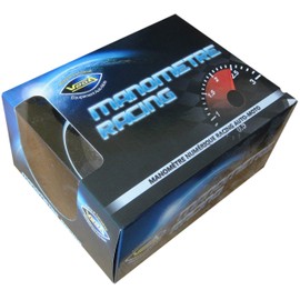 VEGA Pressure Gauge Voltmeter 8 to 18 V Digital Display and LEDs 52 mm French Brand