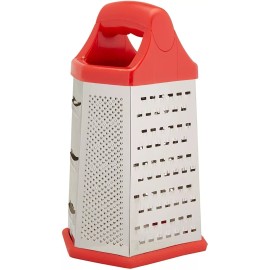 GRATER Rallador Manual Cocina 6 Caras Queso Verduras