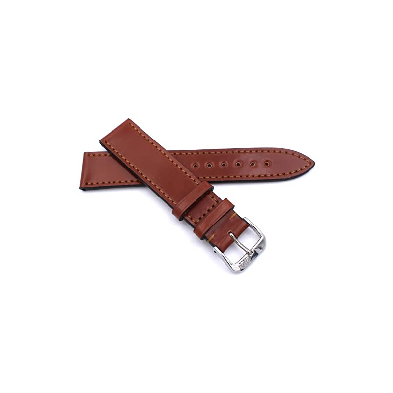 RIOS1931 Lwiw 18 mm High-Quality Classic Shell Cordovan Leather Bracelet