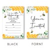 EUDOSI Honey Baby Shower Invitations Set of 20 with Envelopes,