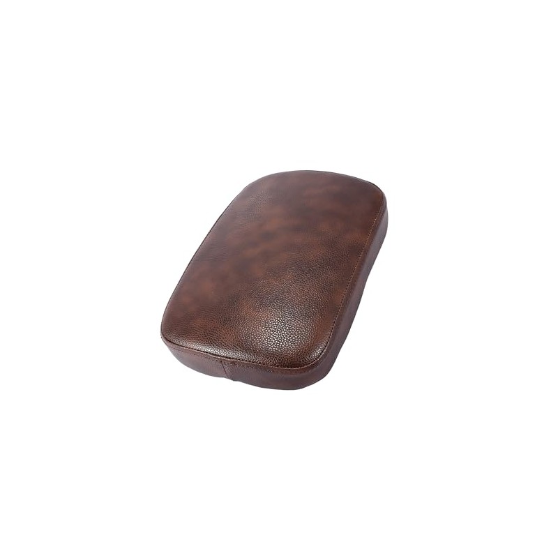 Partuto Brown 6 Suction Cup Soft Motorcycle Pillion Passenger Pad