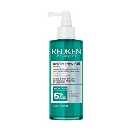 Redken Acidic Grow Full System Sérum de cuero cabelludo & cabello para reequilibrar e hidratar el cuero cabelludo, fórmula ligera, 100 ml
