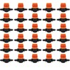 LALOCAPEYO 30PCS Drip Irrigation Barb Shut-Off Valve for 1/4-Inch 4mm