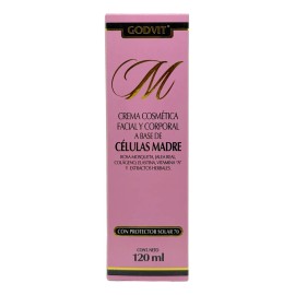 Crema Hidratante Facial Godvit Spf70 Hipoalergénica 120ml