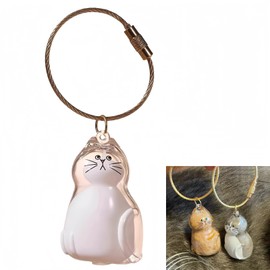 Xunzhi Cat Hair Storage Bottle,Pet Fur and Hair Keepsake Bottle,Pet H/air Memorial B/ottle,P/et H/air Keepsake Box,Keychain for Collecting Cat Ha/ir,P/et Fur Preserve,Pe/t Furs K/eepsake B/ottle,06#