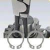 50 Pcs External Retaining Rings, Stainless Steel C-Clip Snap Rings,