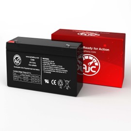 AJC Battery Compatible with Pacetronics ESOPACE 6V 10Ah Battery