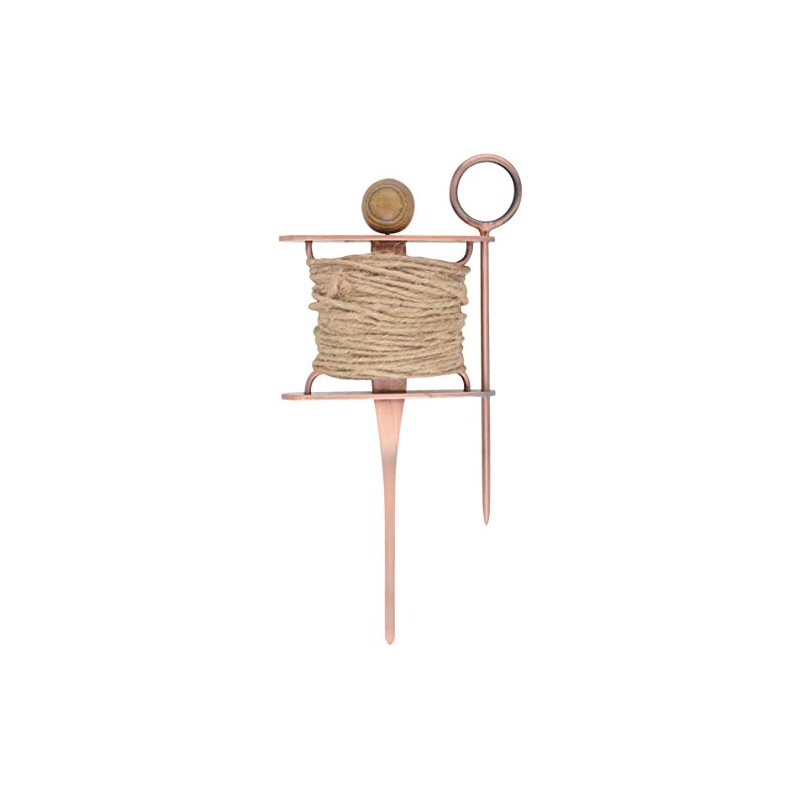 FAL Steel Copper Plated Garden String Row Marker