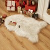 MIULEE Christmas Luxury Super Soft Fluffy Area Rug Faux Fur