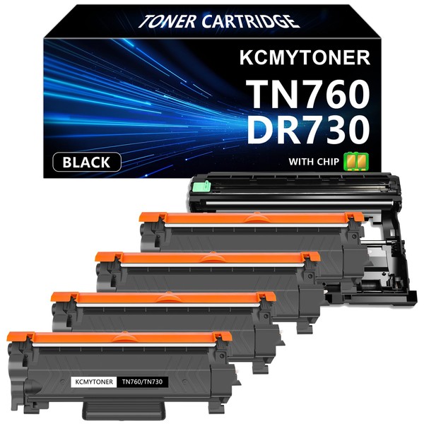 KCMYTONER Compatible Toner Cartridge and Drum Unit Replacement for Brother