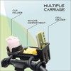 Universal Stroller Snack Tray Attachment with Cup Holder & Phone