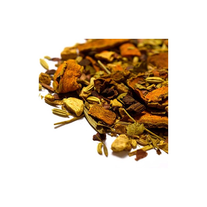 Turmeric Spice Tea Blend Loose Leaf Herbal Tea 100g Caddy