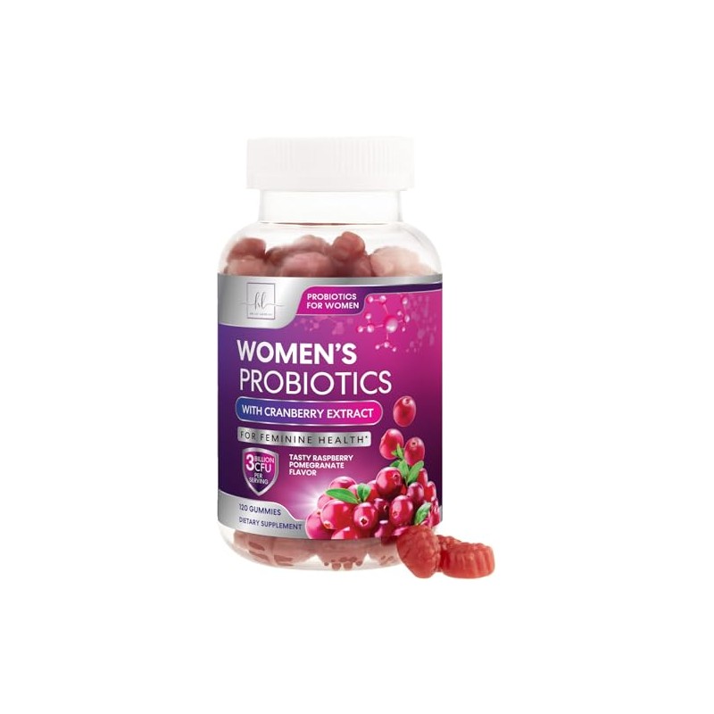 Hello Lovely! Hello Lovely Gomitas Probi?ticas con Ar?ndano para Mujeres: