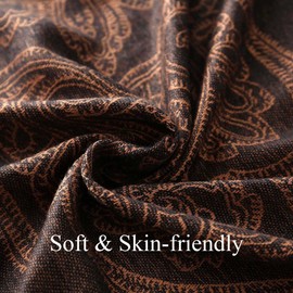 Womens Pashmina Scarf,Ciormis Elegant Sliky Shawls and Wraps for Evening Party Dresses(CA-Camel）