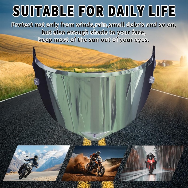 AGV Pista Corsa Gprr Visor Commpatible with for Day and