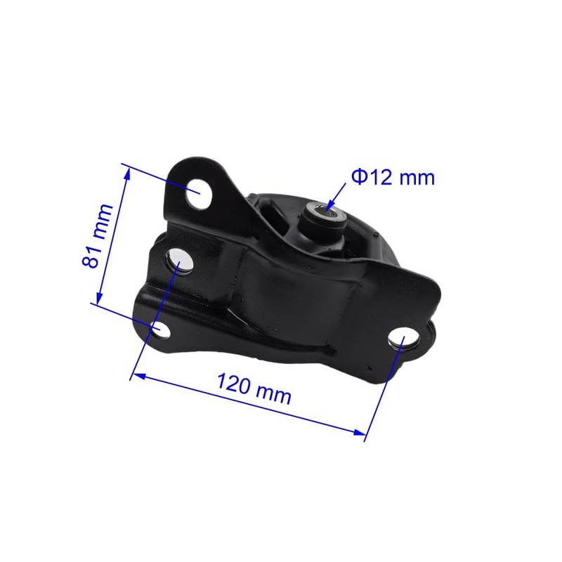 Front Rear Engine Motor Transmission Mount Set 4pcs Compatible with