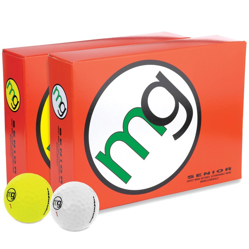 MG Golf Balls Senior Longest with Speed, Distance, & Maximum