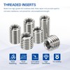 HiPicco 6 Pcs Thread Adapter Sleeve Reducing Nut, M12 x