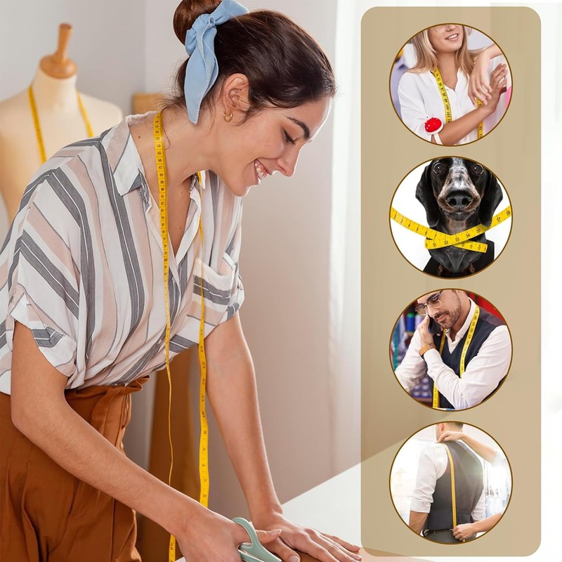 3 Volumes Tape Measure Body 200 cm / 79 Inch