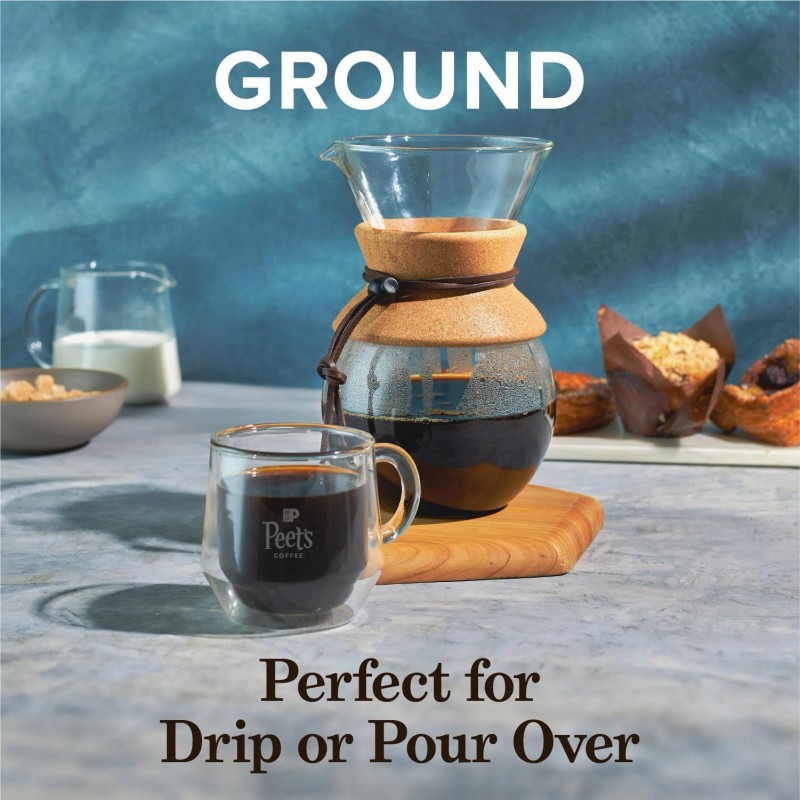 Peet's Off the Grid Medium Roast Ground Coffee 10.5 Ounce