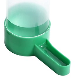 Leadigol - 5 comedero de agua para pájaros, bebedor de agua para pájaros, alimentador automático para bebederos para loros, cacatúas, 5 unidades