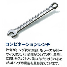 京都機械工具(KTC) コンビネーションレンチ MS2-1/2-F