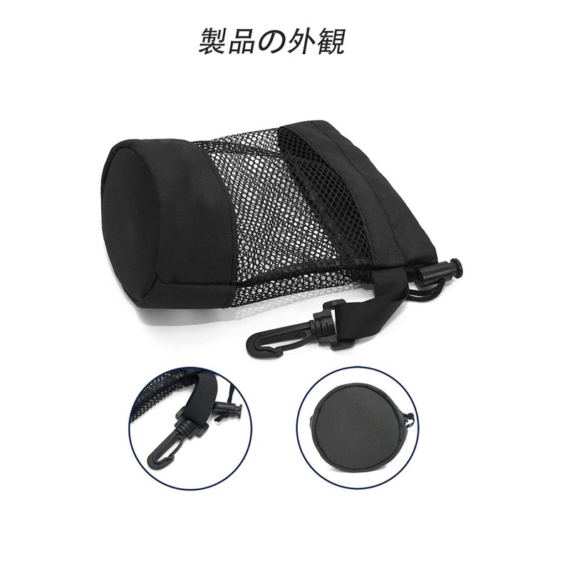 Golf Ball Case, Golf Ball Pouch, Portable, Durable, Large Capacity,