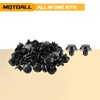 MOTOALL Nylon Front Fender Liner Trim Panel Bumper Shield Retainer