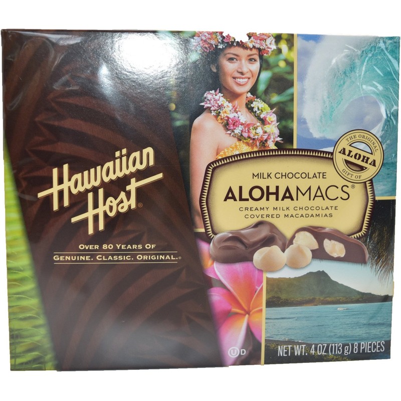 Hawaiian Host Macadamia Nut Variety Bundle with MacNut Crunch, Maui