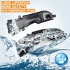 QKLsudua Q50 Sequential Turn Signal 2pcs Dynamic Sequential Blink LED