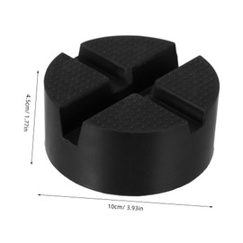MAGICLULU Rubber Jack Pad Support Floor Jack Parts Lift Pad Cross-Circular Design Slip Quiet for Car Lift