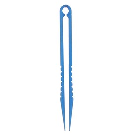 ANKROYU TC4 Camping Tweezers Premium Lightweight High Hardness proof Hypoallergenic Precision Grip for Outdoor Travel Survival Kit Blue 8.1cm