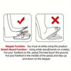 Simple Leg Exerciser While Sitting for Seniors, Foot Pedal Exerciser