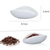 YAFIYGI Coffee Dosing Cup Ceramic Coffee Beans Dosing Cup White