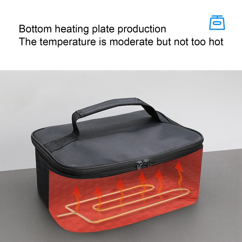 Portable Mini Car Microwave 12V Electric Oven Fast Heating Picnic