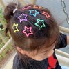 30 Pieces Star Hair Clips, Luminous Hair Clips For Girls,