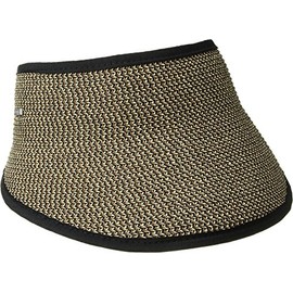 San Diego Hat Company UBV043 Sport Visor with A Stretch Band Closure Mixed Black One Size