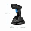 Handheld 1D 2D QR Wireless Barcode Scanner Bar Reader with