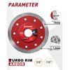 EZARC 4 inch Super Thin Diamond Blade, Diamond Saw Blades