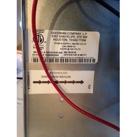 Goodman 10kW heat kit for select Goodman units (HKTSN10X1)