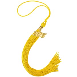 JULMELON 2025 Graduation Tassel, 1Pcs Graduation Cap Tassel 2025 Grad Graduation Tassel for 2025 Graduation Ceremonies Accessories (Gold)
