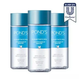 PONZ 폰즈 립앤아이리무버 120ml 3개 Pon's Lip & Eye Remover 120ml 3pcs