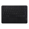 Wireless Keyboard 10in Round Keycap Touchpad Function Portable Widening Enlarging