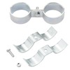 12 Packs 1 Inch Kennel Clamps, Saddle Clamps, dog kennel