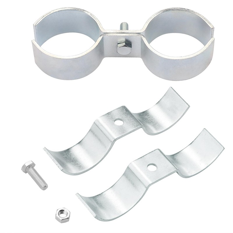 12 Packs 1 Inch Kennel Clamps, Saddle Clamps, dog kennel