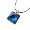 Power Stone Pendant Necklace Luminous Stone Luminous Crystal Necklace Mystical