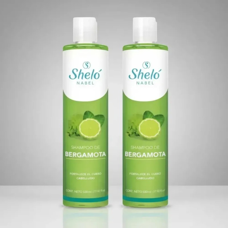 Pack 2 Shampoo Bergamota Sheló Nabel