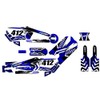 16eDRIVE Mayhem Blue Senge Graphics Kit Compatible with Stacyc